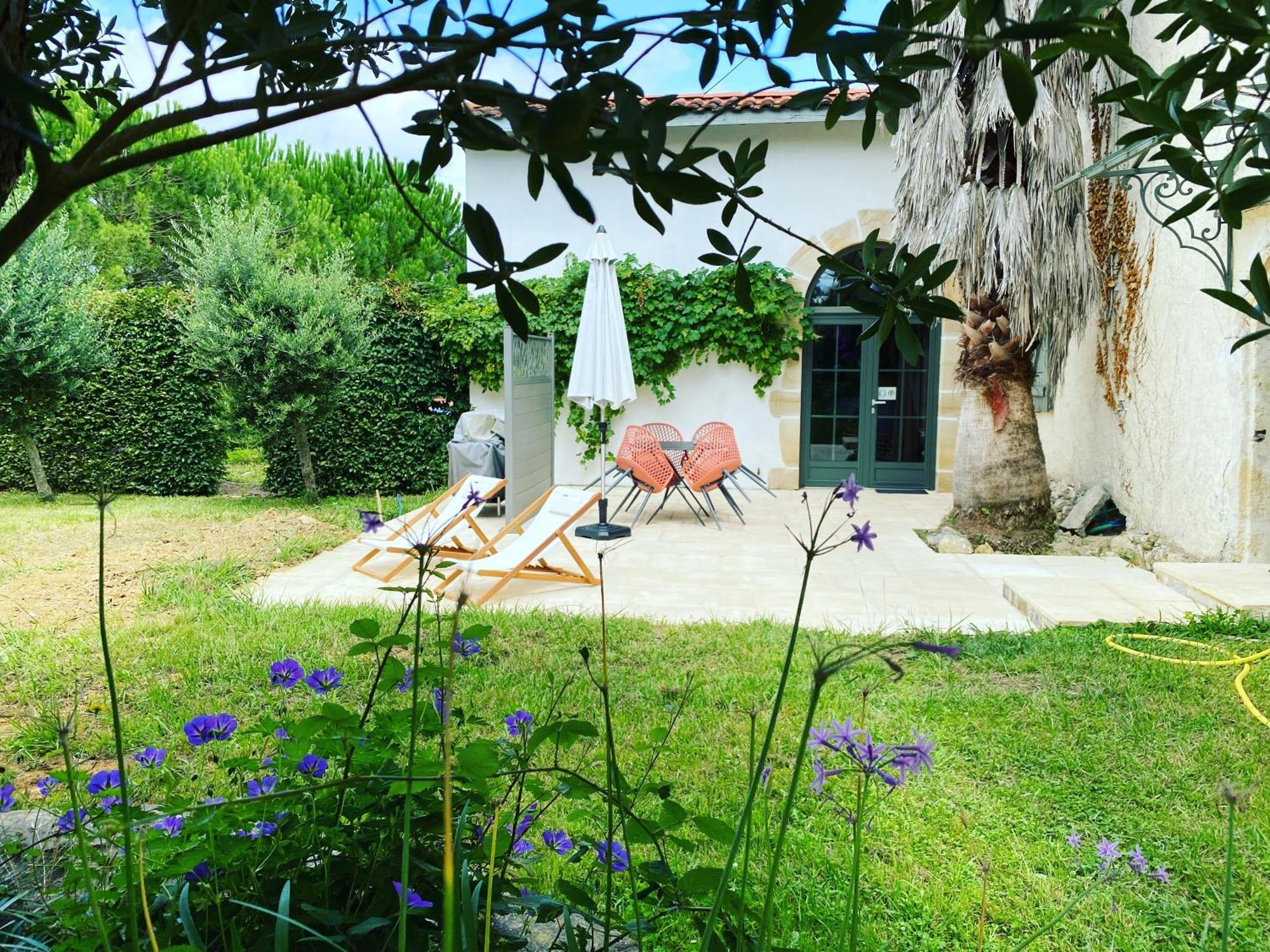 La Bastide De Guiche Entre Ocean Et Montagnes 아파트 외부 사진