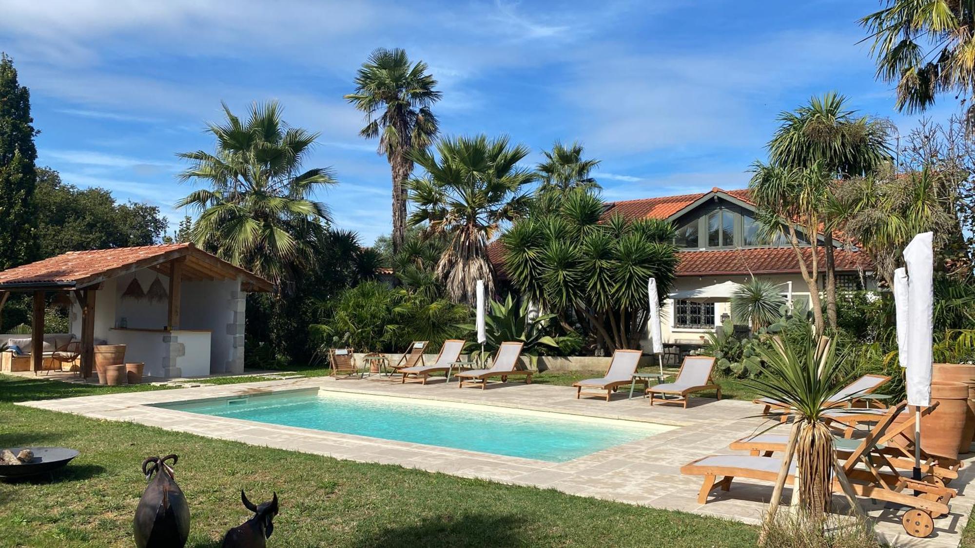 La Bastide De Guiche Entre Ocean Et Montagnes 아파트 외부 사진